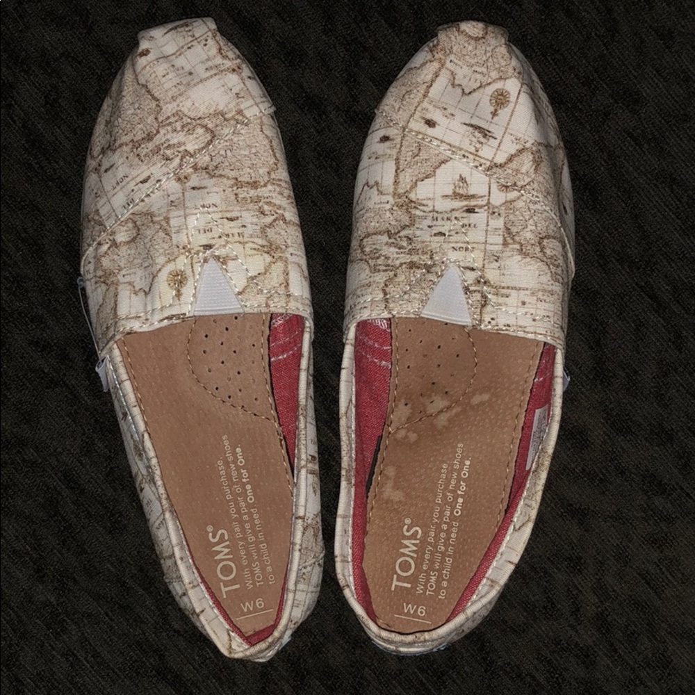 World Map Print Toms